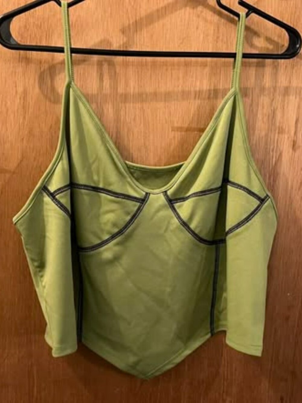 🐻Shein - Green Tank/Crop/Camisole